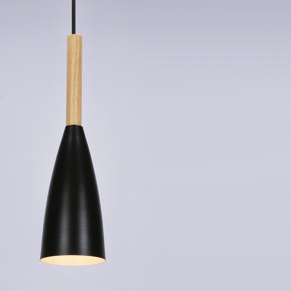 Lampadario con paralume in metallo ø 10 cm Trosa – Candellux Lighting-image-2