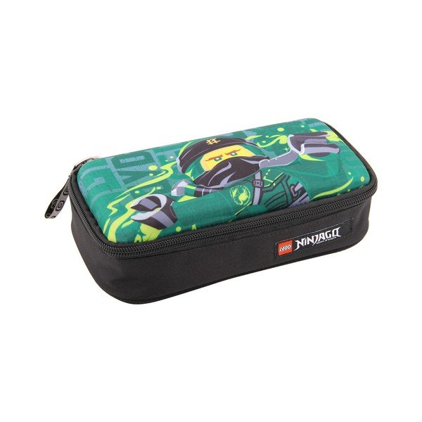 Zelené hranaté pouzdro na tužky LEGO® Ninjago Energy 3D