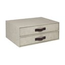 Cassettiera beige con 2 cassetti Birger - Bigso Box of Sweden