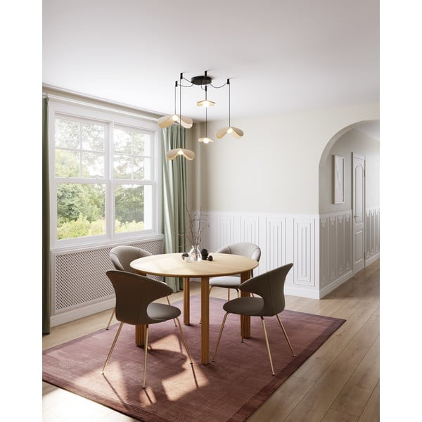 Tavolo da pranzo rotondo in rovere ø 120 cm Comfort Circle - UMAGE-image-4