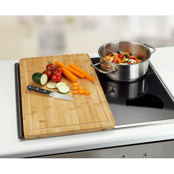 Coperchio per stufa in bambù - Wenko-image-1