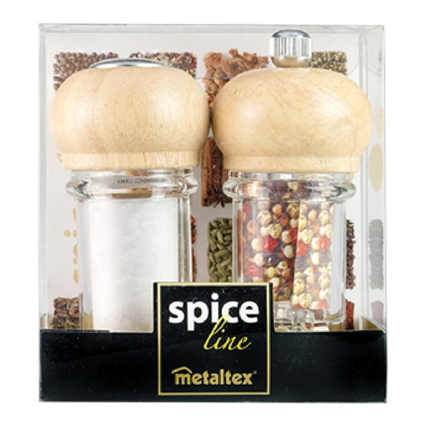 Set macina pepe e sale 2 pz - Metaltex-image-1