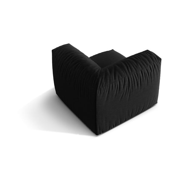 Modulo divano nero (angolo variabile) Martina - Micadoni Home-image-3