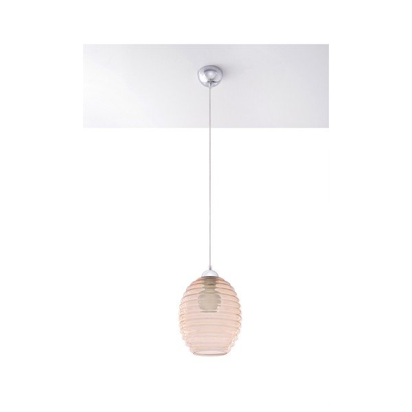 Lampada da soffitto Perla Amber - Sollux