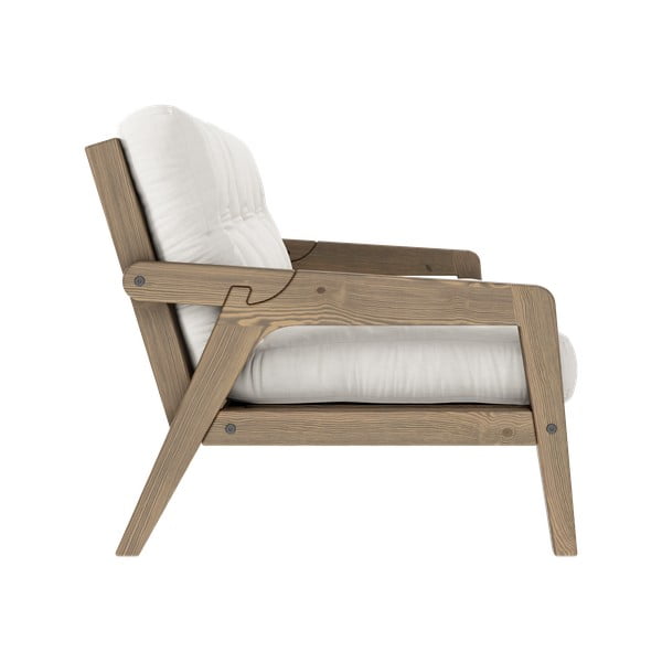 Divano letto bianco 204 cm Grab - Karup Design-image-4