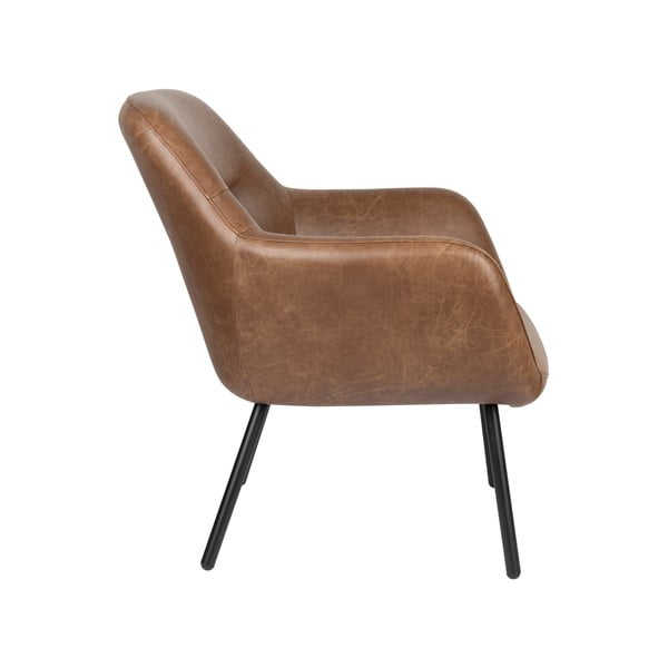 Poltrona marrone Dude - White Label-image-3