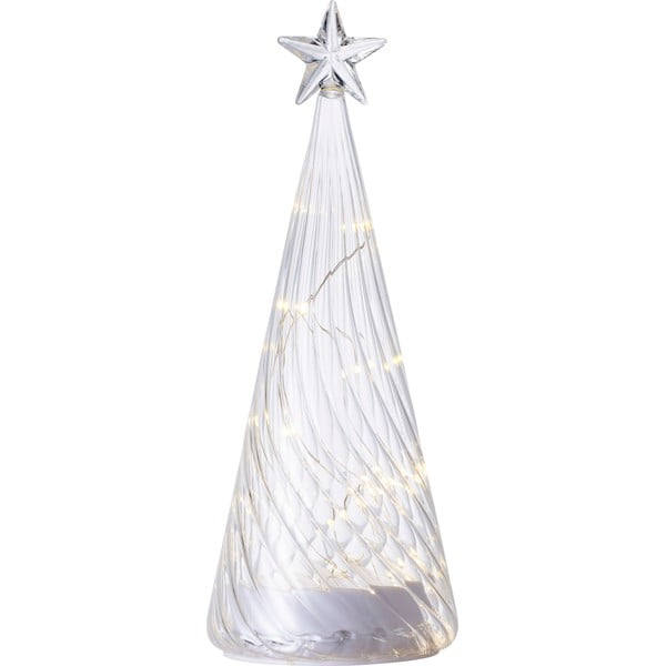 Decorazione luminosa a LED per albero, altezza 26 cm Wave - Sirius