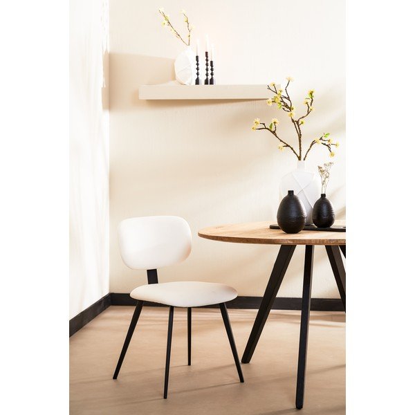Sedia da pranzo bianca Aaliyah - Light & Living-image-1
