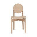 Sedia da pranzo colore naturale chiaro in frassino massiccio Oy – OYOY Living Design