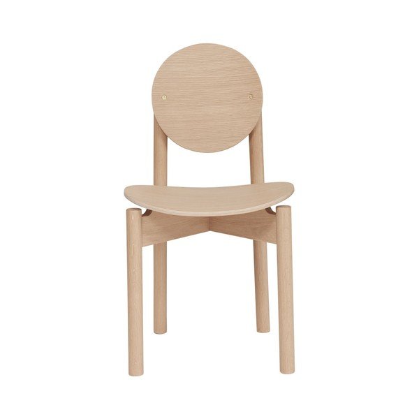 Sedia da pranzo colore naturale chiaro in frassino massiccio Oy – OYOY Living Design
