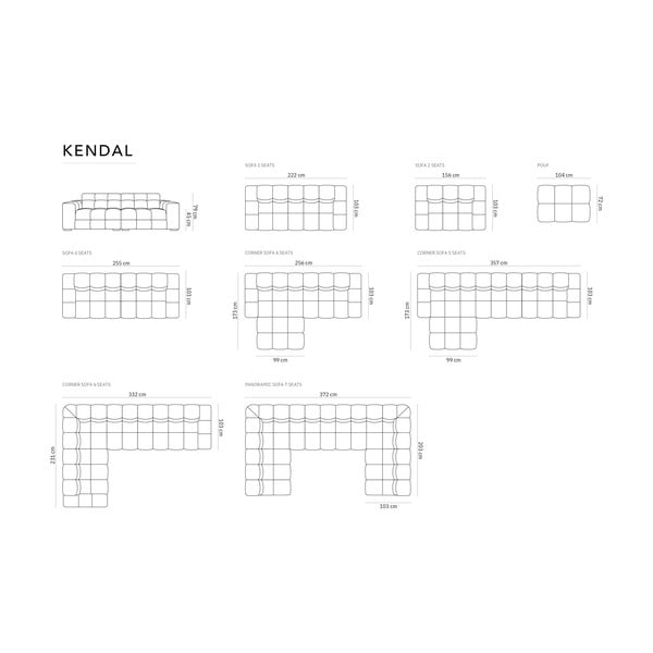 Poggiapiedi verde Kendal – Micadoni -image-4