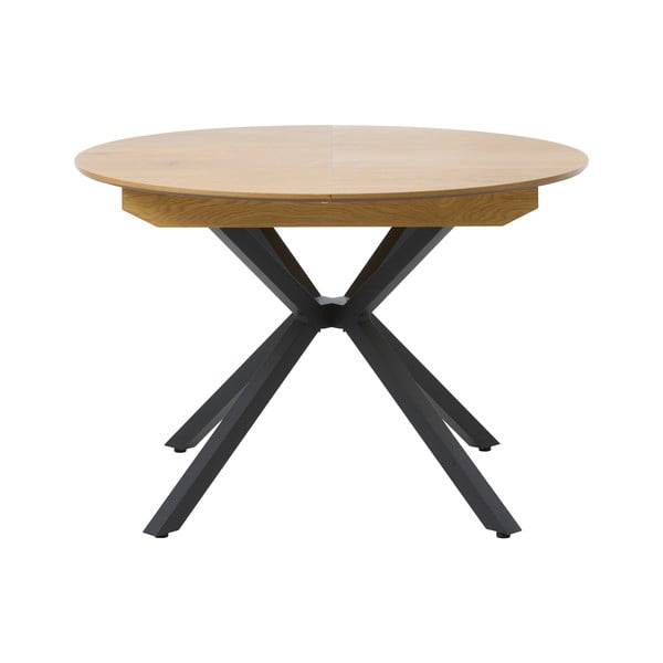 Tavolo da pranzo rotondo allungabile con estensione ø 120 cm Cesura – Unique Furniture