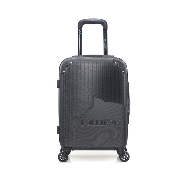 Valigia Lollipops Libby nera a 4 ruote, 31 l - LOLLIPOPS