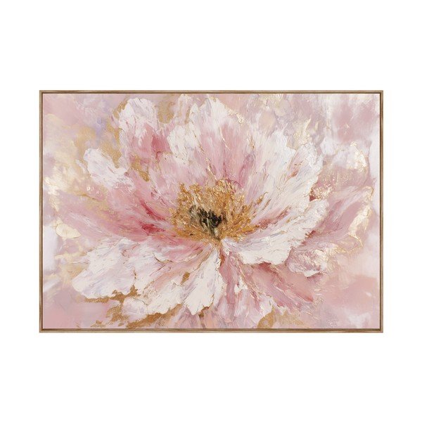 Dipinto stampato con cornice inclusa/dipinto su tela 100x70 cm Floral Whispers – Styler