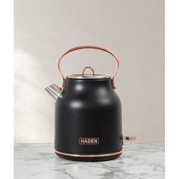 Bollitore nero 1,7 l Heritage – Haden-image-1