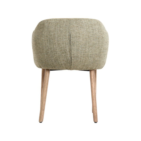 Set di sedie da pranzo verde chiaro in imbottito con braccioli 2 pz Blaine – Light & Living-image-4