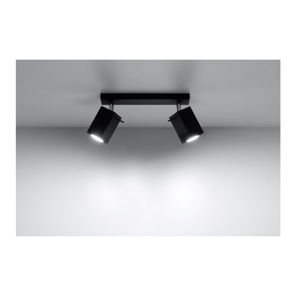 Apparecchio da soffitto nero Toscana - Sollux-image-2