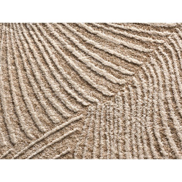 Tappeto beige 120x160 cm Ona – Universal-image-3
