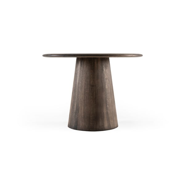 Tavolino rotondo in rovere massiccio ø 55 cm Mushroom – Gazzda-image-4
