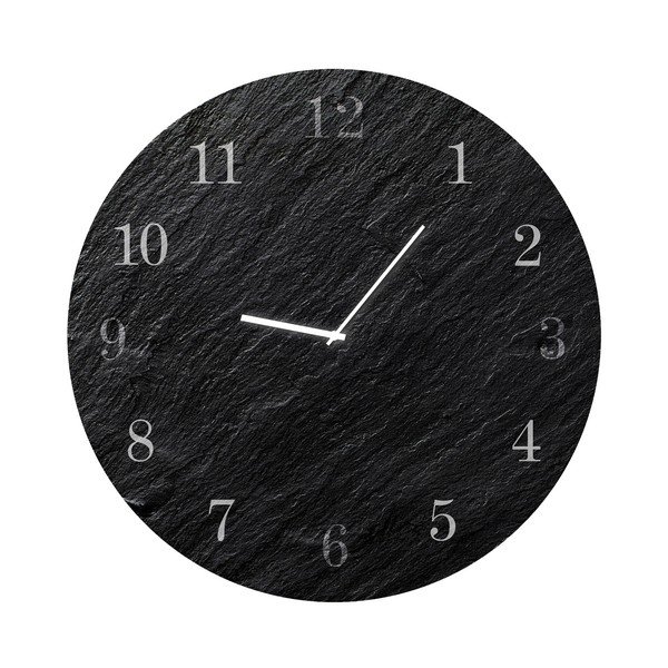 Orologio da parete in vetro , ⌀ 30 cm Carbon - Styler