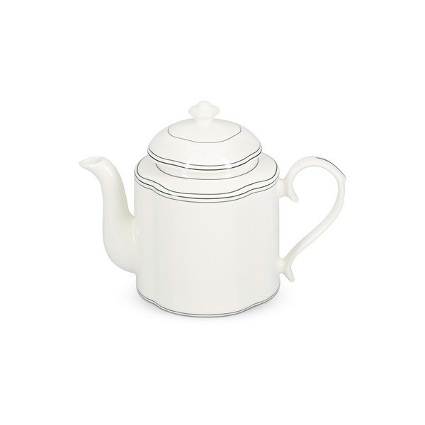 Teiera bianca in new bone china 1,3 l Odette – S|P Collection-image-4
