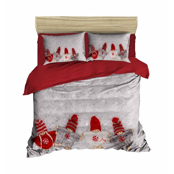 Biancheria da letto natalizia per letto matrimoniale con lenzuolo Jose, 200 x 220 cm - Mijolnir