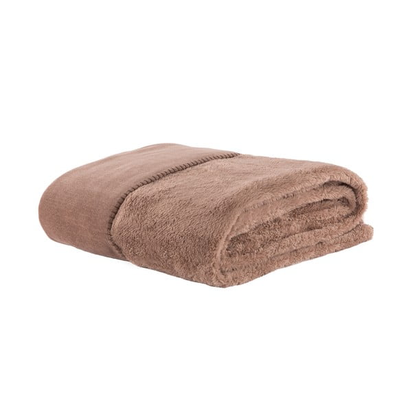 Coperta marrone in micropile 150x200 cm Tomo – Tiseco Home Studio