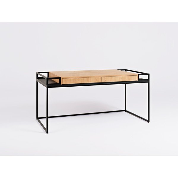Scrivania con struttura nera K16 - CustomForm-image-4