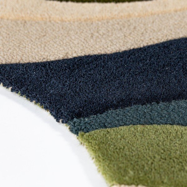 Tappeto verde in lana tessuto a mano 160x230 cm Envy Wool – Flair Rugs-image-4