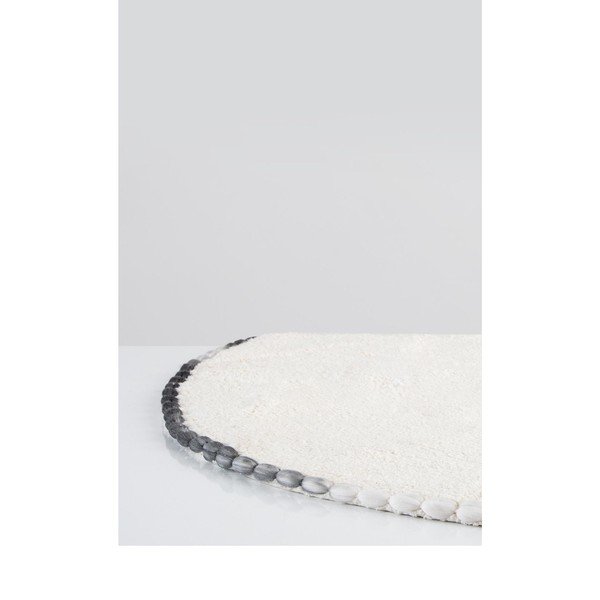 Tappeto da bagno in cotone crema Irya Home Collection , ø 90 cm Ronan - Foutastic