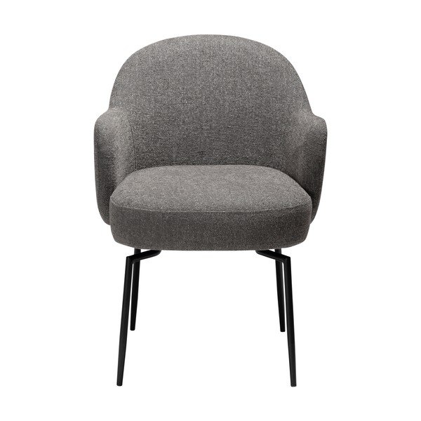 Sedia da pranzo beige con braccioli/girevole Bae – DAN-FORM Denmark-image-1
