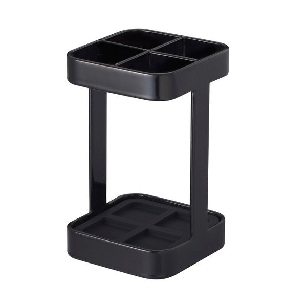 Torre nera Porta spazzolini slim - YAMAZAKI