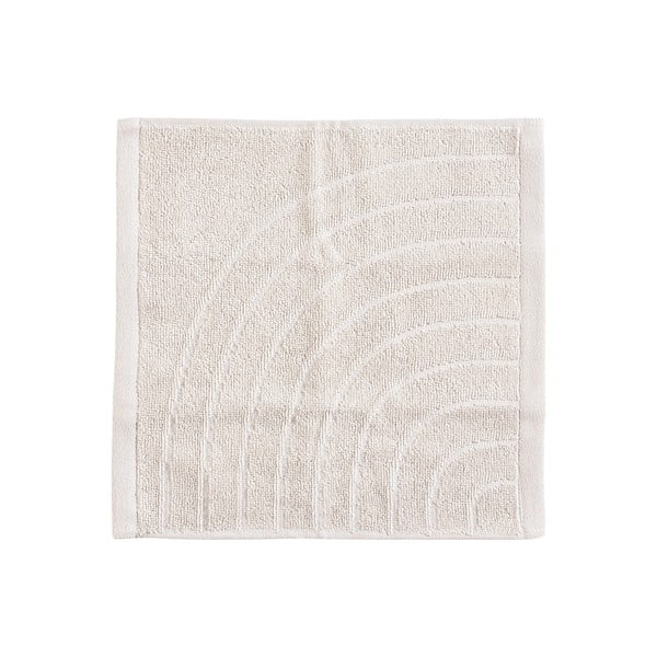 Asciugamano tipo terry grigio chiaro in cotone 30x30 cm Time – Zone-image-1