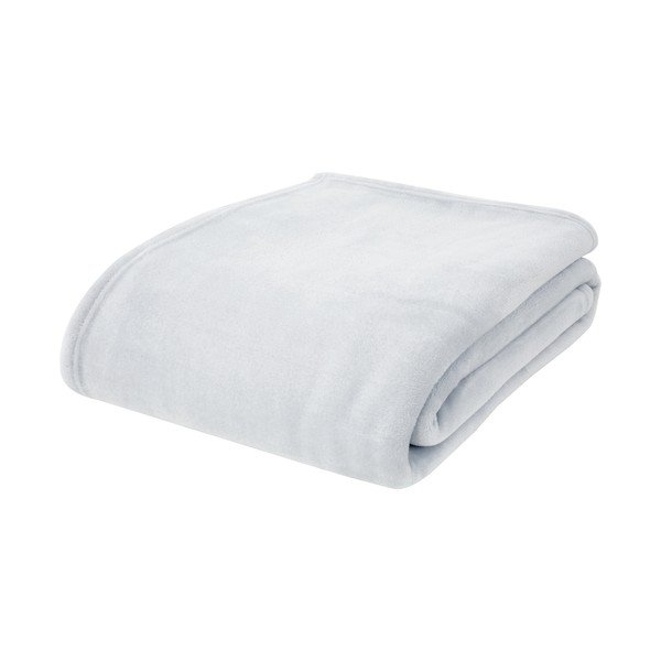 Coperta grigio chiaro in micropile 130x170 cm Raschel Velvet – Catherine Lansfield