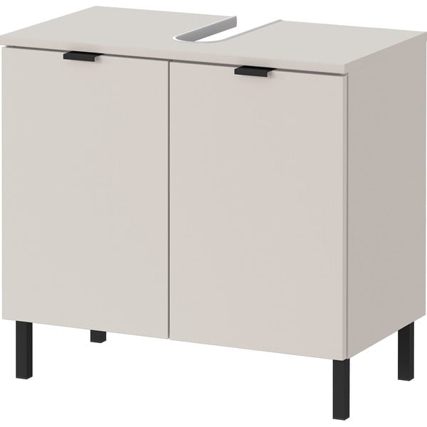 Mobile da lavabo color crema 60x56 cm Arcena – Germania-image-2