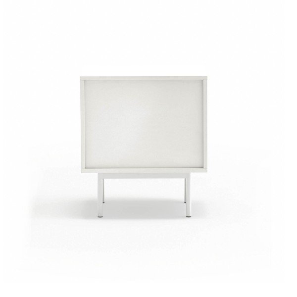 Comodino bianco opaco Sierra – Teulat-image-4