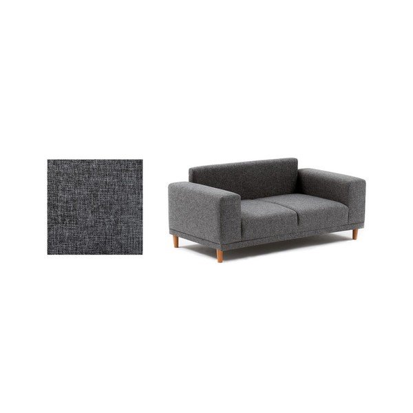 Divano a due posti grigio Franz - Balcab Home-image-1
