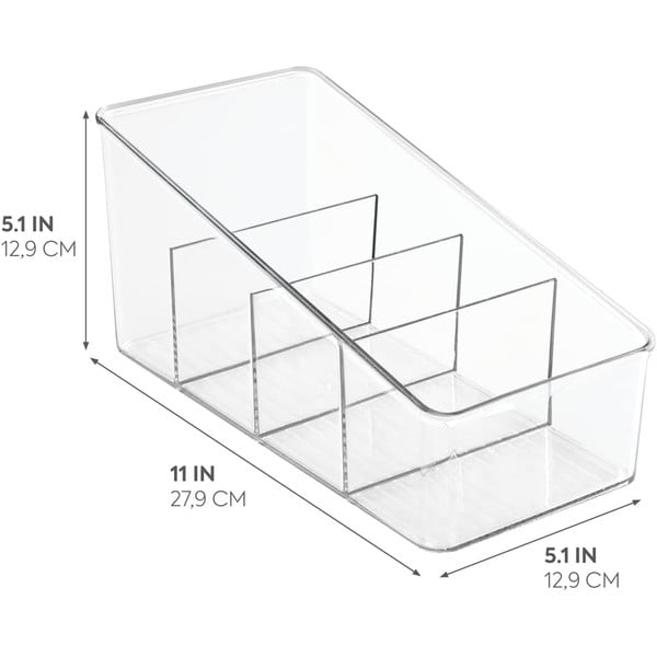 Organizer da frigo in plastica Linus - iDesign-image-4