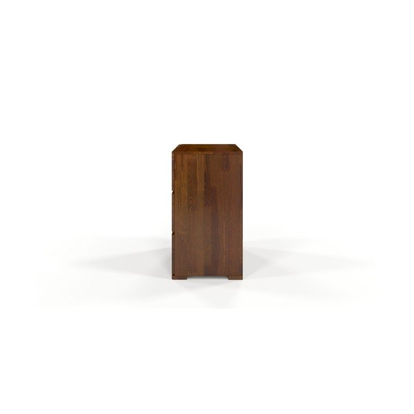 Cassettiera in legno di pino marrone , 80 x 81 cm Sandemo - Skandica-image-2