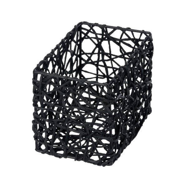 Černý koupelnový košík Wenko Curly-image-1
