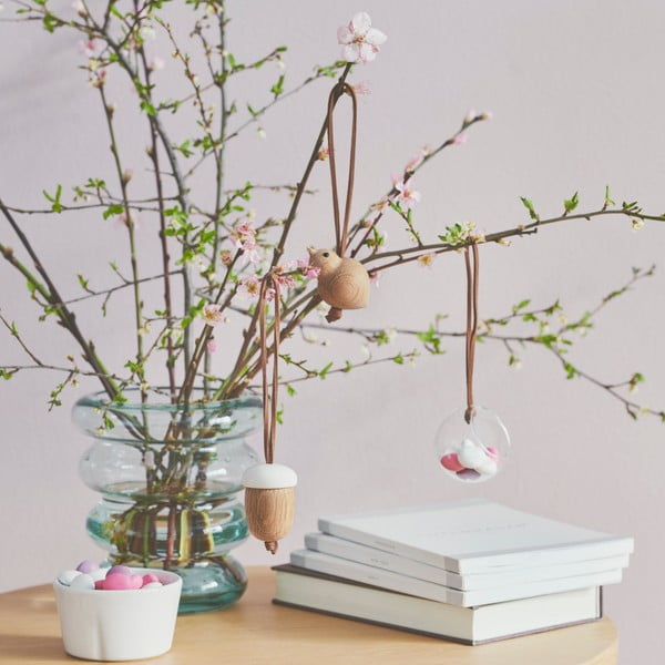 Ornamento natalizio Nordic Tales Sparrow - Kähler Design-image-3