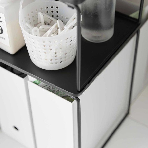 Ripiano aggiuntivo nero in metallo 41x28 cm Tower – YAMAZAKI-image-4