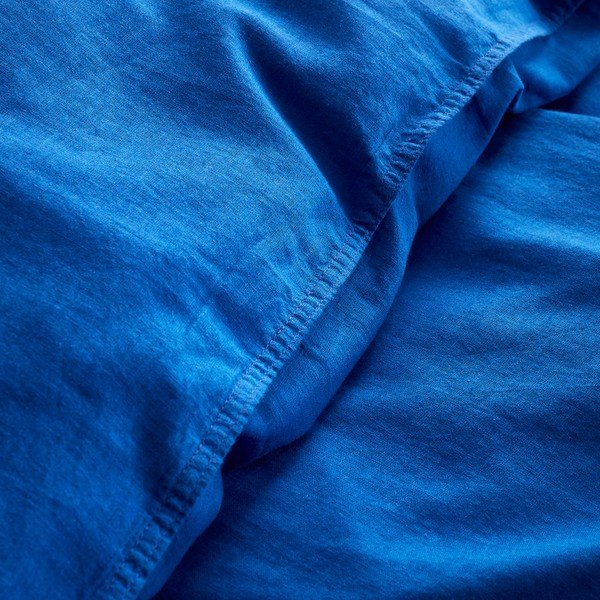 Lenzuola blu per letto matrimoniale 230x220 cm Relaxed - Content by Terence Conran-image-2