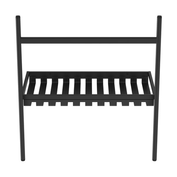 Scaffale in metallo nero da sotto il lavabo 76x82 cm Conca - Ideal Standard-image-2