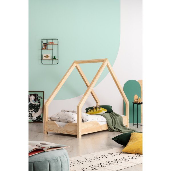 Letto per bambini in legno di pino Loca Bon, 90 x 190 cm - Adeko-image-2