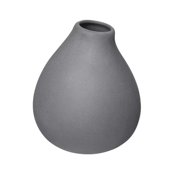 Set di 3 vasi in porcellana grigio scuro (altezza 9 cm) Nona - Blomus-image-2