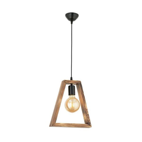 Lampada a sospensione in legno di carpino Geometrik Triangle - Opviq lights-image-3
