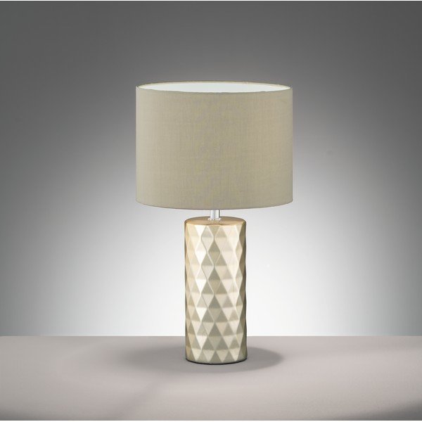 Lampada da tavolo beige Abo - Fischer & Honsel-image-1