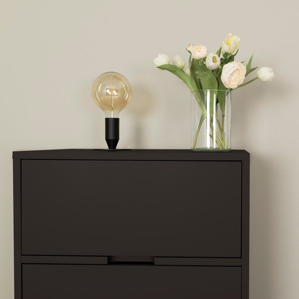 Cassettiera nera , 60 x 127 cm Lipp - Tenzo-image-1