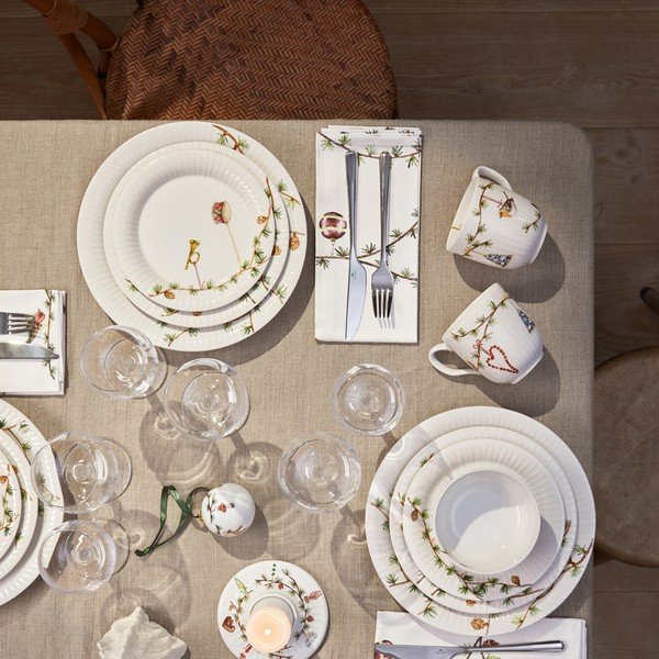 Set di tovaglioli in tessuto 4 pz Hammershøi - Kähler Design-image-4